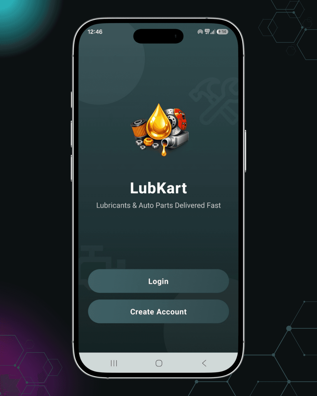 Lubkart β Oil & Spare Parts | B2B Ordering App for Lubricant & Auto Parts Business preview