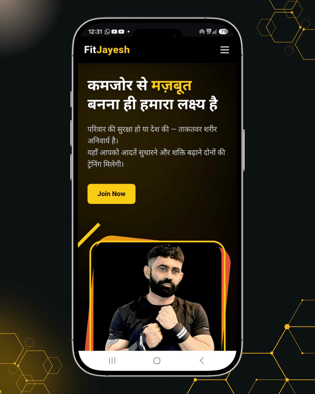 FitJayesh β Online Fitness Training Platform | Workout Plans & Transformation Program India preview