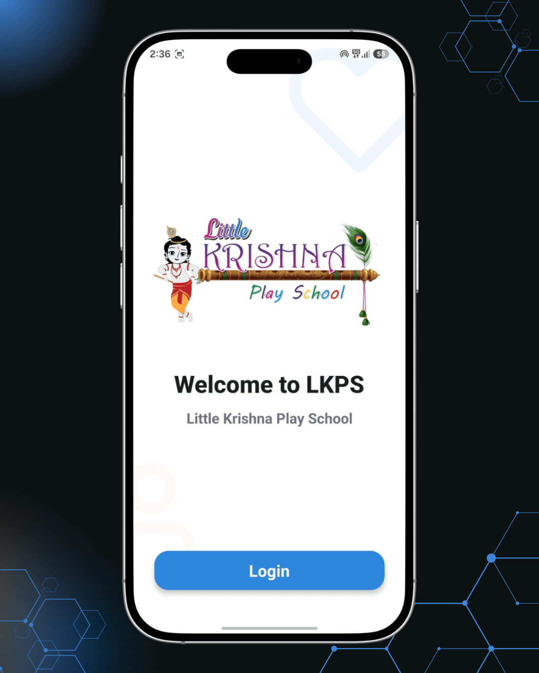 LKPS – Little Krishna Play School App | School Management System App in India preview